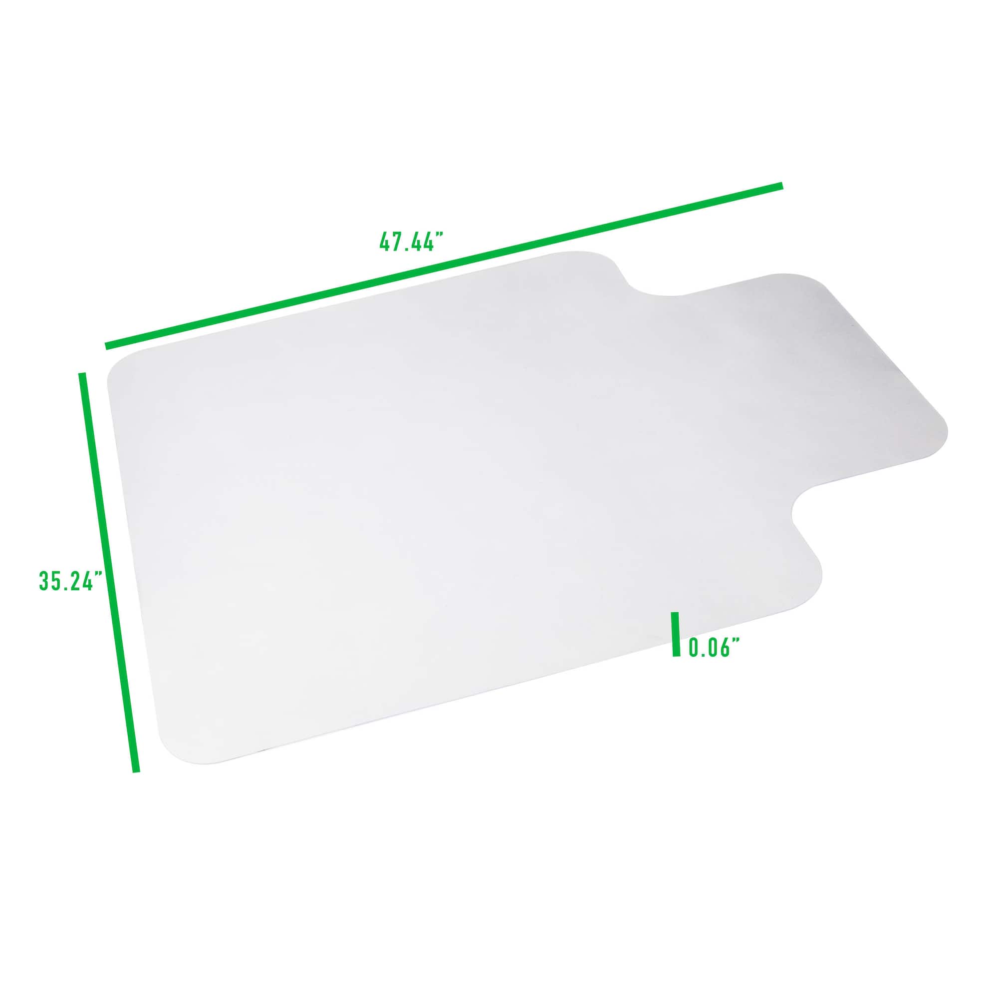 Mind Reader Clear Floor Protection Mat